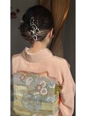 入学式ヘアセット／和装アップ／お呼ばれヘア