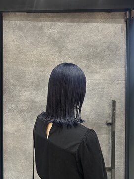 アールトゥーヘアー(art To Hair) ネイビーブルー/ハイトーン/ブリーチカラー