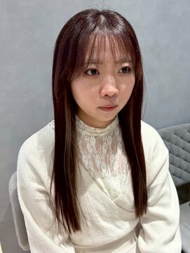 ジルバイジアン(JILL by GIEN) インナーカラー/ストレートロング