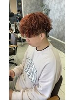 アロー 船橋店(AROH)&nbsp;men’s/MEN’S/メンズカット/波巻きスパイラル/メッシュ/船橋