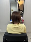髪質改善ストレート×レイヤーボブ