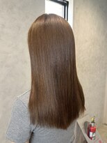 ラック(LUCK)&nbsp;ベージュ/船橋/くすみベージュ/細めハイライト