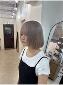 ケアブリーチ ハイトーンカラー 熊本 下通り ami 新川光人