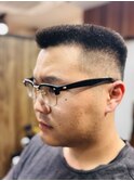 角刈りフェード