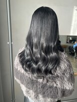 ラボアン 梅田店(lab.em.)&nbsp;髪質改善×艶髪カラー×巻き髪スタイル