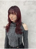 レイヤー×赤髪