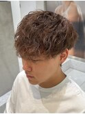 アッシュブラウン　ツイストスパイラル