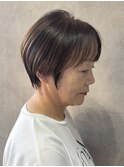 クラゲヘアー/小顔に見せるヘア/ココアベージュ/鶴ヶ峰SK126