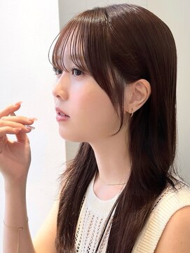 アンフィニー 銀座(ANFINI) 似合わせ顔周りカット前髪カット/サイドバング/銀座