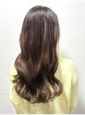 ロング×巻き髪