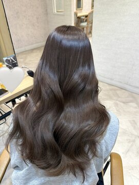 ラボヌールヘアー オリビエ 北千住店(La Bonheur hair Olivier) 透明感カラー／くびれヘア