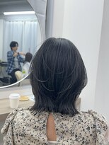 ティエル 町田店(tiel) ひし形シルエット【レイヤーボブ】