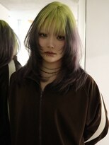 クペウヘイヴン(cope'u HAVEN)&nbsp;原宿/ウルフカット レイヤー デザインカラー ルーツカラー