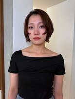 ブランコ 表参道(BLANCO)&nbsp;ダークパープル/ナチュラルショート/夏のヘアアレンジ/表参道