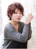 【warmth(大槻)】ボーイズミックス甘辛ショート×ピンクアッシュ