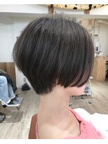 レンク(LENC)&nbsp;Coast.前下がりショートボブ×ノームコア×大人スタイル