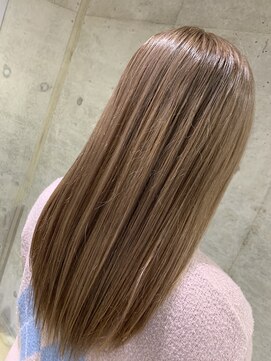 エイト 上野店(EIGHT ueno) 【EIGHT上野】日木[NIKI]_ハイトーンピンクベージュ