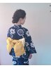 ☆電話予約限定★　浴衣着付け・ヘアセット　￥9350