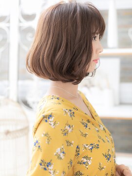 モッズヘア 越谷(mod's hair) ■アッシュブラウンくせ毛風大人ボブ52-2★越谷20代30代40代