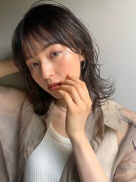 メイクス 表参道(MAKE'S omotesando) 【堀口】カーキグレージュ/大人かわいい/ウルフ/髪質改善