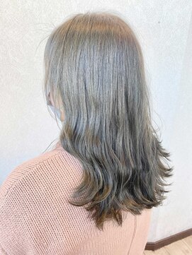 ノイ(neu) ハイライトアッシュブラウン【静岡/髪質改善/デザインカラー】
