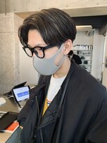 バイフィフス 原宿/表参道(by fifth)&nbsp;◇センターパート ニュアンスパーマ 韓国ヘア 前下がり