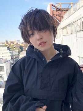 アルバム 銀座(ALBUM GINZA) アッシュブラックグレーベージュフレンチカジュアル_33301