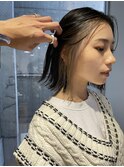 ホワイトベージュ　ケアブリーチ　インナーカラー　ハイライト