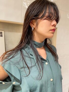 アイヴィ 表参道(IVY) 表参道長め前髪ニュアンスレイヤー レイヤーカットモードヘア