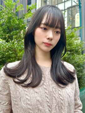 ネオリーブギンザ 銀座店(Neolive GINZA) 【Neolive 片桐雄一】簡単韓国風くびれヘア/銀座/レイヤーカット