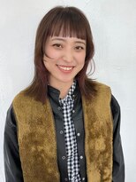 シーク(seek)&nbsp;【seek菜月】オン眉ミディアム【長野 松本】