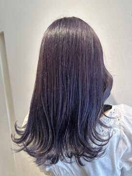 エヌアンドエー 草加店(N&A) ツヤストレート・ 大人ガーリー・チョコレート・モードヘア#草加