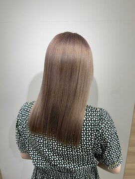 ウェーブス 大宮門街店(wave's) ミルクティーベージュカラーwave's大宮門街　門奈