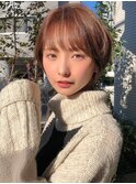 ショートヘア[ショート/ボブ/韓国/トリートメント/縮毛矯正
