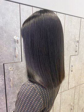 アイティー バイ アルバム 浦和店(IT by ALBUM) 暗髪グレージュ_マチルダボブピンクベージュ_ba463381