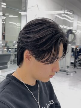 メンズヘアセンス 渋谷(MEN'S HAIR SENSE) カルマパーマ/ウルフ/マッシュパーマ/ハイライト/渋谷