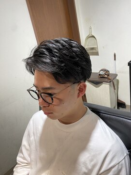 ヘアーシェルターフォーメン(Hair Shelter for men) ニュアンスパーマ