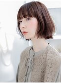 外ハネくびれカール切りっぱなしボブレイヤーa上尾