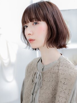 モッズヘア 上尾西口店(mod's hair) 外ハネくびれカール切りっぱなしボブレイヤーa上尾