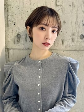 ルービック 和歌山(Rubik's) 大人ショートボブ耳掛けショートカットマッシュショート前髪あり