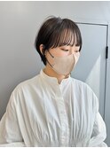 ショートカット/ショートヘア/ショートボブ/30代40代50代/難波