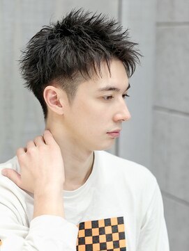 リップス レイ ギンザ(LIPPS Ray GINZA) ツーブロックアップバングショート