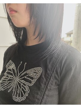 ポポラヘアー(popola hair) 顔周りレイヤースタイル