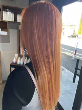 ヘアーデザイン ディードット ウル(D. ulu) オレンジ