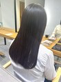 ルイス 宝塚(Luis) 大人可愛いカット×髪質改善ストレートで美髪に!