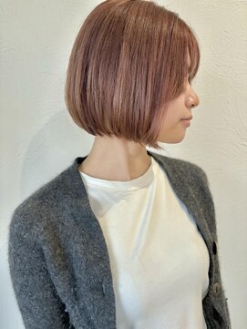 エトランジェ(Etrange) ピンクベージュ/ボブ