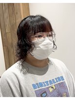 シアン 矢場町店(CYAN.)&nbsp;ウルフ×くっきりウェーブ