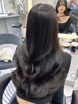 ロンドアヴァントゥス 池袋(Lond aventus)&nbsp;チャコール/レイヤーカット/顔回り/韓国風巻き/髪質改善/池袋