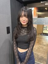 ボアップ(boappu)&nbsp;#レイヤーカット#暗髪#ロングヘア#プルシール