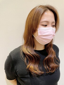 リラ(LILAC) コテ巻き風パーマ